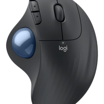 Mouse Logitech ERGO M575S Inalámbrico Trackball USB Bluetooth Grafito