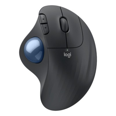 Mouse Logitech ERGO M575S - Inalambrico - USB - Trackball - Grafito - 910-007031