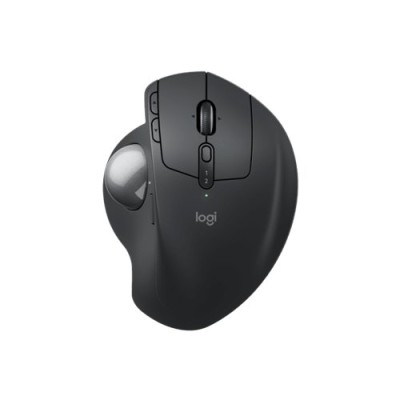 Mouse Logitech MX Ergo S - Inalámbrico - 8 Botones - Trackball - Negro - 910-007261