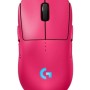 Mouse Gamer Logitech PRO 2 LIGHTSPEED - Inalámbrico - Rosa - 910-007308