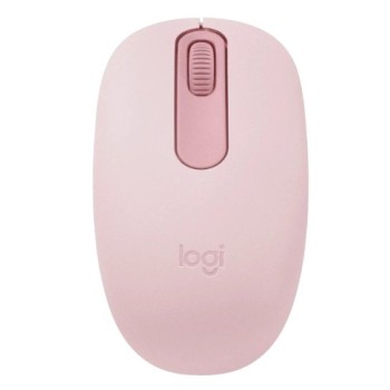 Mouse Logitech M196 - Inalámbrico - Bluetooth - Rosa - 910-007458