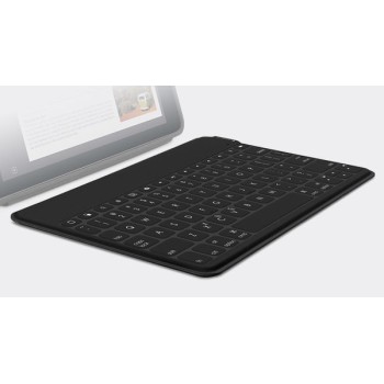 Teclado Logitech Keys To Go - Inalámbrico - USB - PC/Tablet - Negro - 920-006701