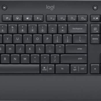 Teclado Logitech Signature K650 Inalámbrico Bluetooth Grafito 920-010910