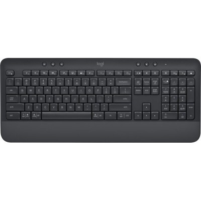 Teclado Logitech Signature K650 - Inalámbrico - Bluetooth - Grafito - 920-010910