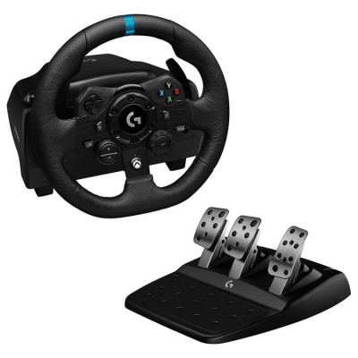 Volante de Simulación de Carreras Logitech G923 TrueForce - Alámbrico - 941-000157