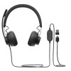 Diadema Logitech Zone Wired UC - Alámbrico - USB - Micrófono - Negro - 981-000876 Diadema Logitech Zone Wired UC - Alámbrico - USB - Micrófono - Negro - 981-000876