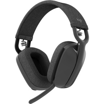 Diadema Logitech Zone Vibe 100 - Inalámbrica - Bluetooth - USB-C - Grafito - 981-001214