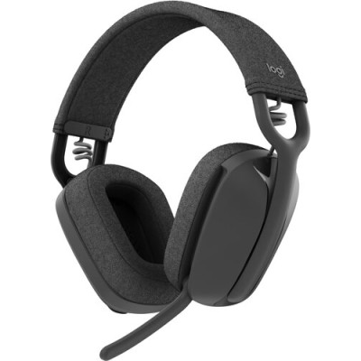 Diadema Logitech Zone Vibe 100 - Inalámbrica - Bluetooth - USB-C - Grafito - 981-001214
