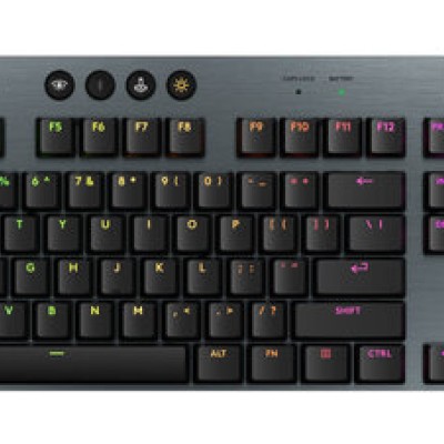 Teclado Gamer Logitech G915 X LIGHTSPEED - Inalámbrico - Inglés - Negro - RGB - 920-012670