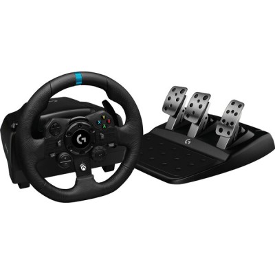 Simulador de Conducción Logitech G923 TrueForce - USB - Xbox One/Series/PC - 941-000156