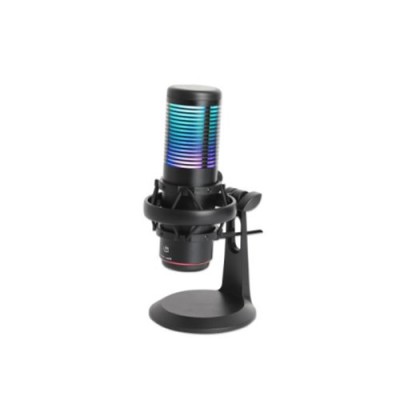 Micrófono Gamer Manhattan 102674 - Alámbrico - USB - RGB - 102674