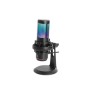 Micrófono Gamer Manhattan 102674 - Alámbrico - USB - RGB - 102674