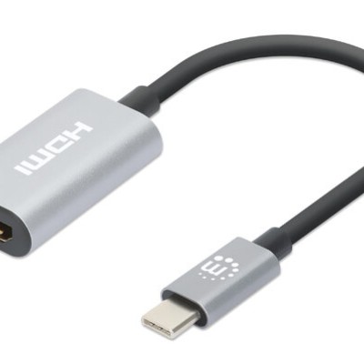 Adaptador Manhattan 153973 - USB-C a HDMI - 4K@60Hz - 153973