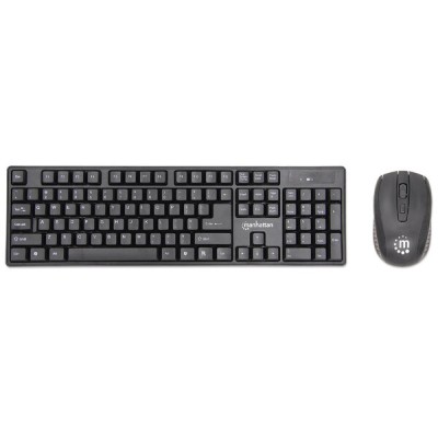 Kit Teclado y Mouse Manhattan 178990 - Inalámbrico - 178990