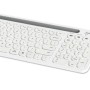 Kit Teclado y Mouse Manhattan 180580 - Inalámbrico - Blanco - 180580