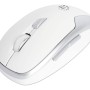 Mouse Manhattan 190350 - Inalámbrico - 6 Botones - Blanco - 190350