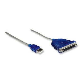 Convertidor de USB a Paralelo DB25 Manhattan - para Impresora - 336581