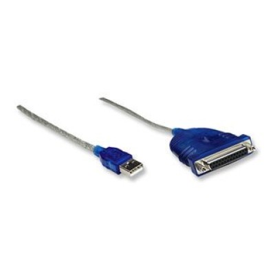 Convertidor de USB a Paralelo DB25 Manhattan - para Impresora - 336581
