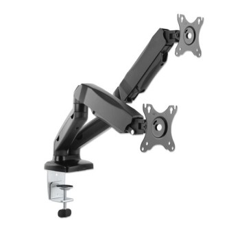 Soporte Manhattan 462501 - 17" a 32" - Hasta 9kg - para 2 Monitores - 462501
