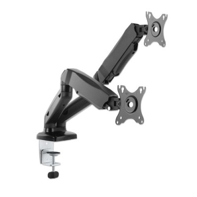 Soporte Manhattan 462501 - 17" a 32" - Hasta 9kg - para 2 Monitores - 462501