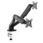 Soporte Manhattan 462501 - 17" a 32" - Hasta 9kg - para 2 Monitores - 462501