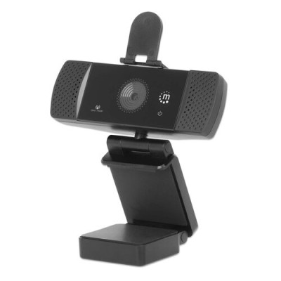 Cámara Web Manhattan 462549 - Quad-HD - 1440p - USB - Micrófono - 462549
