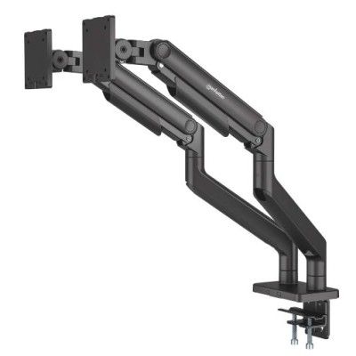 Soporte Manhattan 462587 - 17" a 45" - Hasta 20kg - para 2 Monitores - Articulado - 462587