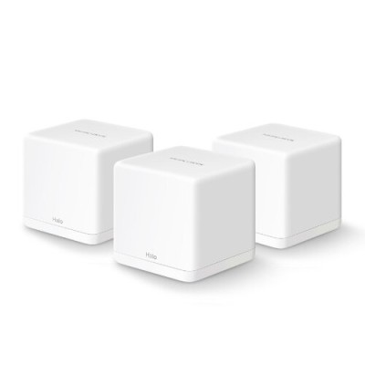 Router MERCUSYS Halo H30G - 2.4/5 GHz - 867 Mbps - 2x RJ-45 - 3 Piezas - HALO H30G(3-PACK)