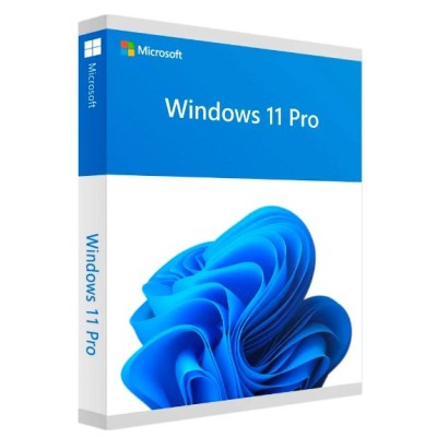 Microsoft Windows 11 Pro - 1 Licencia - OEM - 64-Bit - Español - DVD - Físico - Solo Equipos Nuevos - FQC-10553