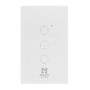 Apagador de Pared Inteligente MIRATI HOME M3SI2 - Wi-Fi - 3 Apagadores Touch - M3SI2