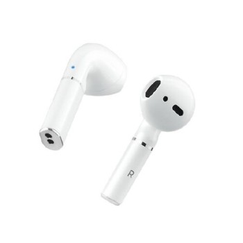 Auriculares MobiFree SoulBuds Air - Inalámbricos - Bluetooth - Base de Carga - 300mAh - Blanco - MB-929738