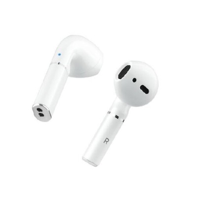 Auriculares MobiFree SoulBuds Air - Inalámbricos - Bluetooth - Base de Carga - 300mAh - Blanco - MB-929738