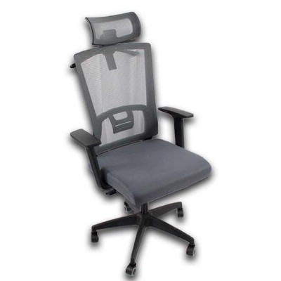 Silla de Oficina Modamob Kioto - 5 Ruedas - Reposa Brazos - Piston de Altura - MC103