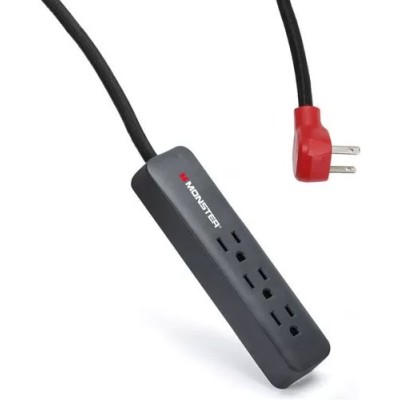 Supresor de Picos Monster Cable 2MNAC0249B0L2 - 3 Contactos - 300 Joules - 2MNAC0249B0L2 Supresor de Picos Monster Cable 2MNAC0249B0L2 - 3 Contactos - 300 Joules - 2MNAC0249B0L2