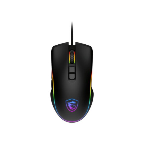 Mouse Gamer MSI FORGE GM300 Alámbrico - 7 Botones RGB - 7200 DPI