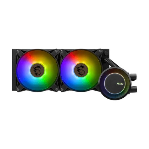 Kit de Enfriamiento Líquido MSI MAG CORELIQUID E240 ARGB - 2 Ventiladores 3000 RPM