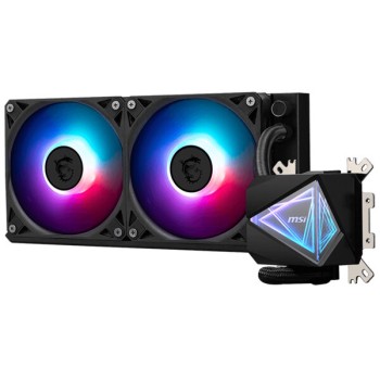 Enfriamiento Líquido MSI MAG CORELIQUID I240 - 2 Ventiladores -  ARGB - Negro - MAG CORELIQUID I240