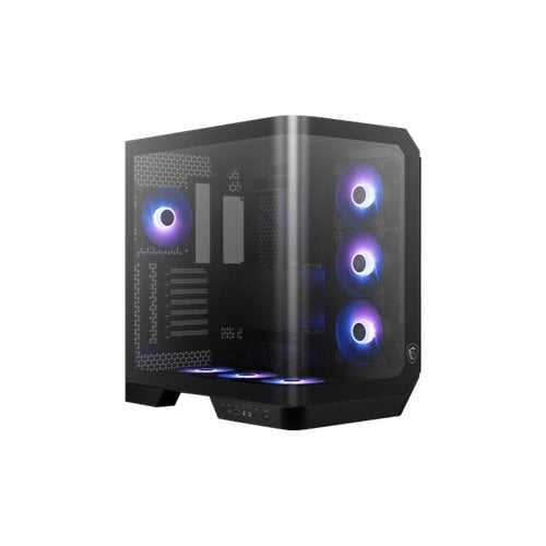 Gabinete Gamer MSI MAG PANO 120R PZ - Media Torre con 7 Ventiladores ARGB
