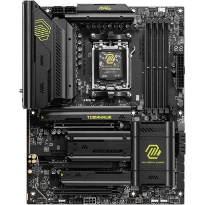 Tarjeta Madre MSI MAG X870 TOMAHAWK WIFI - Socket AM5 - 4xDDR5 - 4800/6800(OC)/8400+(OC) MHz - HDMI - ATX - MAG X870 TOMAHAWK WIFI