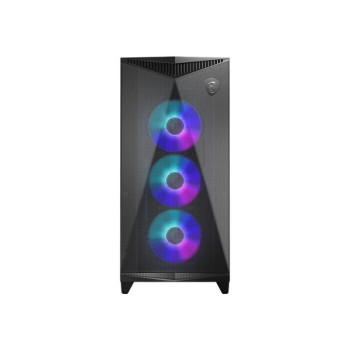 Gabinete Gamer MSI MPG Gungnir 300R Airflow - Media Torre - ATX/M-ATX/ITX - 4 Ventiladores - Panel Lateral - MPG GUNGNIR 300R AIRFLOW