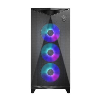 Gabinete Gamer MSI MPG Gungnir 300R Airflow - Media Torre - ATX/M-ATX/ITX - 4 Ventiladores - Panel Lateral - MPG GUNGNIR 300R AIRFLOW