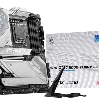 Tarjeta Madre MSI MPG Z790 EDGE TI MAX WIFI - Socket 1700 - 4xDDR5 - 4800/5600/7800+(OC)MHz - HDMI - DisplayPort - USB 2.0/3.2 - ATX - MPG Z790 EDGE TI MAX WIFI