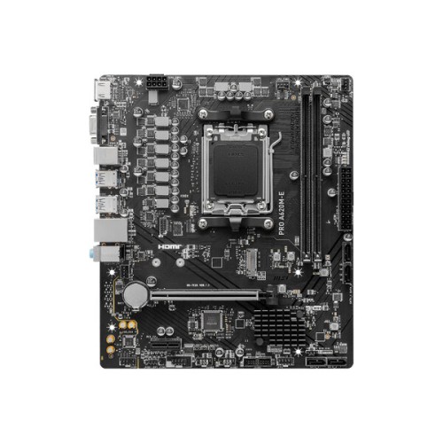 Tarjeta Madre MSI PRO A620M-E Socket AM5 DDR5 Micro ATX para AMD Ryzen