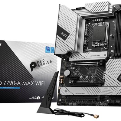 Tarjeta Madre MSI PRO Z790-A MAX WIFI - Socket 1700 - 4xDDR5 - 4800/5600/7800+(OC)MHz - HDMI - DisplayPort - USB 2.0/3.2 - ATX - PRO Z790-A MAX WIFI