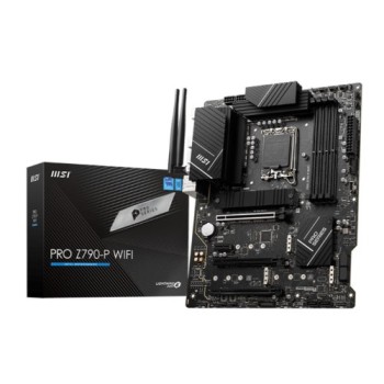 Tarjeta Madre MSI PRO Z790-P WIFI - Socket 1700 - 4x DDR5 - 4800/6200(OC)/7000+(OC)MHz - HDMI - DisplayPort - USB 2.0/3.2 - ATX - PRO Z790-P WIFI