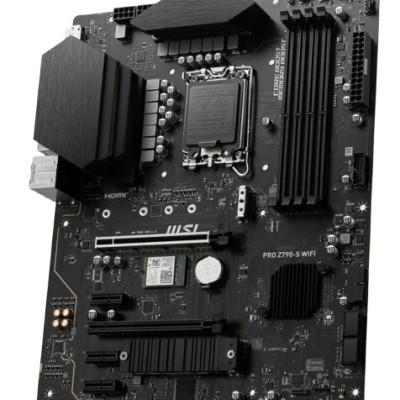 Tarjeta Madre MSI PRO Z790-S WIFI - Socket LGA 1700 - 4x DDR5 - 4800/5600/6600(OC) MHz - HDMI - ATX - PRO Z790-S WIFI