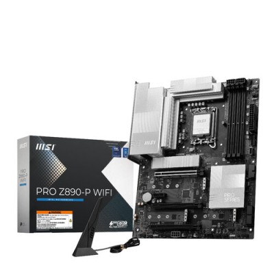 Tarjeta Madre MSI PRO Z890-P WIFI - Socket 1851 - 4xDDR5 - 4800/6400(OC)MHz - HDMI - DisplayPort - USB - ATX - PRO Z890-P WIFI