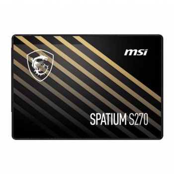 SSD MSI SPATIUM S270 480GB SATA III 2.5 pulgadas - Unidad de Estado Sólido