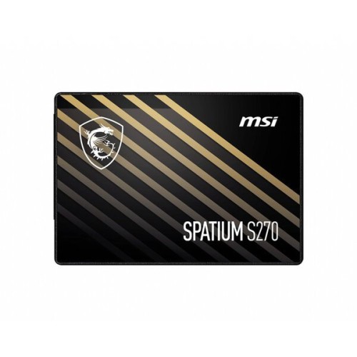 SSD MSI SPATIUM S270 480GB SATA III 2.5 pulgadas - Unidad de Estado Sólido