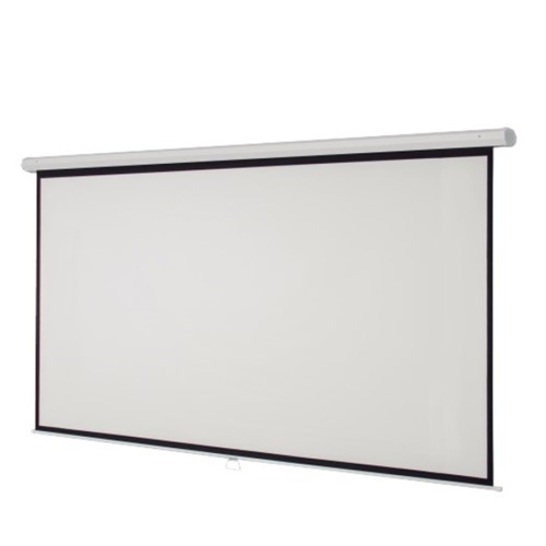 Pantalla de Proyección Multimedia Screens 120 Pulgadas Diagonal Blanco Mate Modelo MSC-216